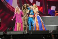 Spice Girls kick off reunion tour in Dublin... but fans complain of sound issues