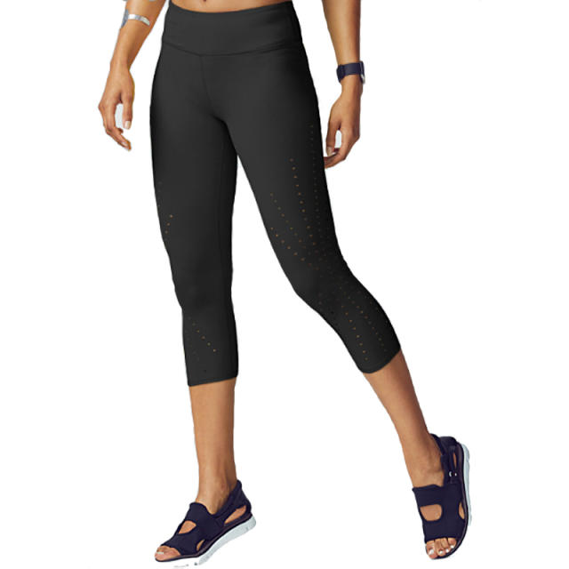 Buy DIAZ Women's 3/4 Gym Wear Tights for Women with Colorblock