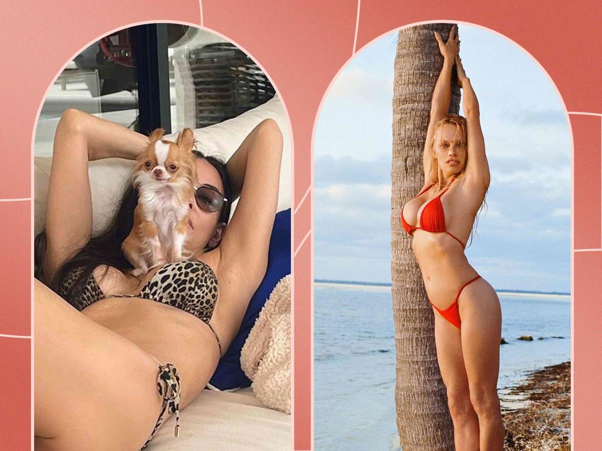 Pamela Anderson and Demi Moore Are Already Wearing the Heck Out of Summer 2023s Biggest Bikini Trend