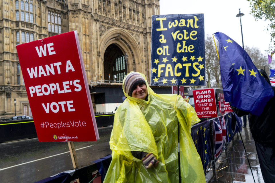 <em>Mr Blair wants a People’s Vote on the Brexit deal (Getty)</em>