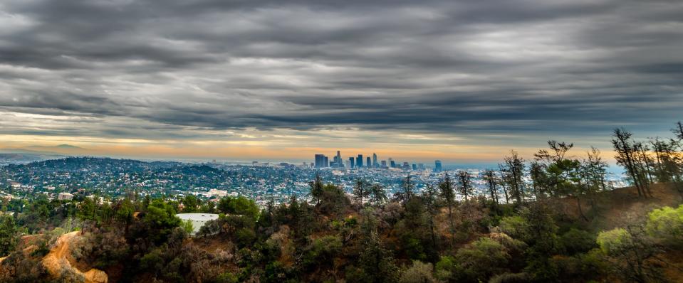 Enjoy a birds-eye view of Los Angeles with a hike through Bronson Canyon.