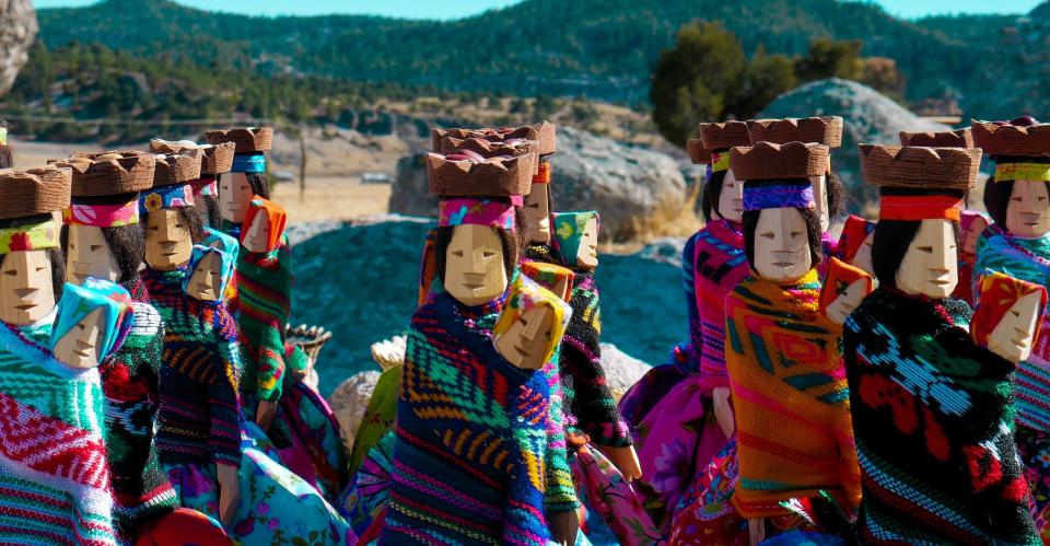 en estas patrias como chacales una elaboración de la comunidad tarahumara hecha de maíz seco