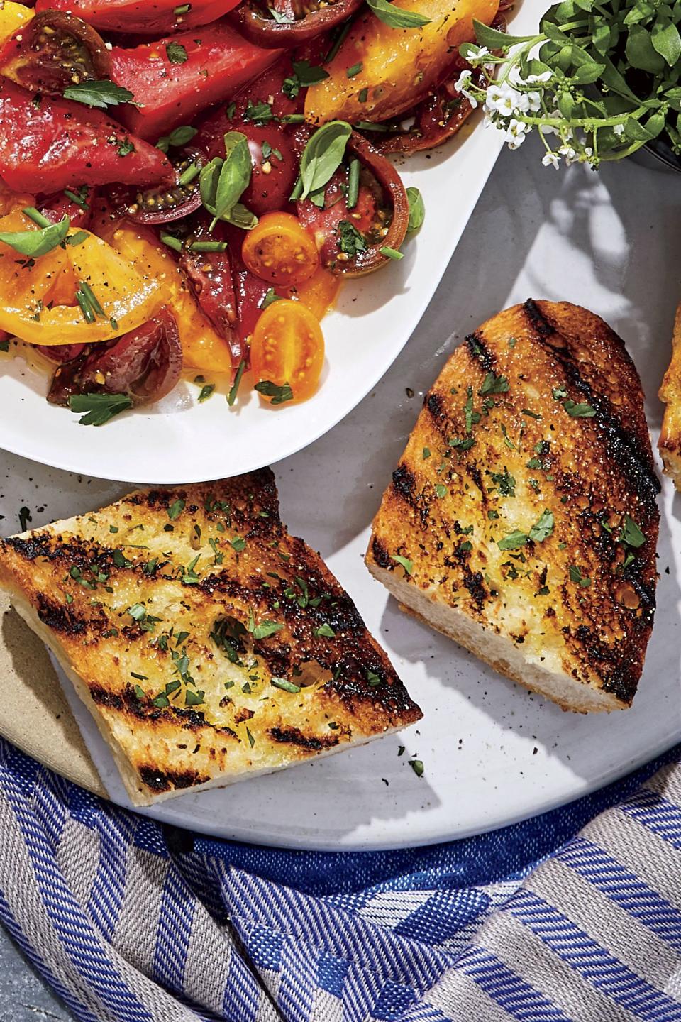 Grilled Garlic Bread