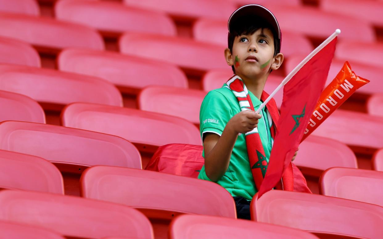 Young Morocco supporter - Qatar World Cup 2022 stadiums: Your guide to the eight venues - Youssef Loulidi/Getty Images