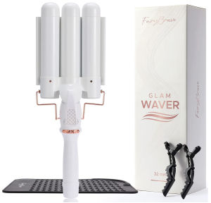 FairyBrave Triple Hair Waver & Crimper Wand