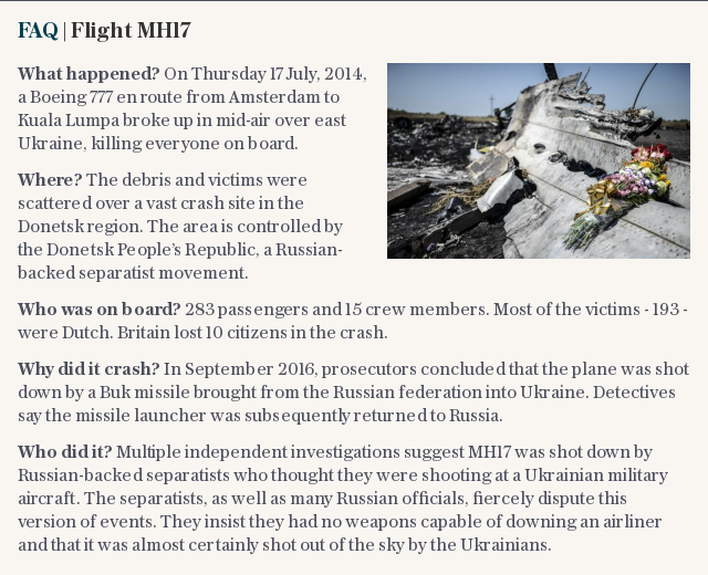 FAQ | Flight MH17