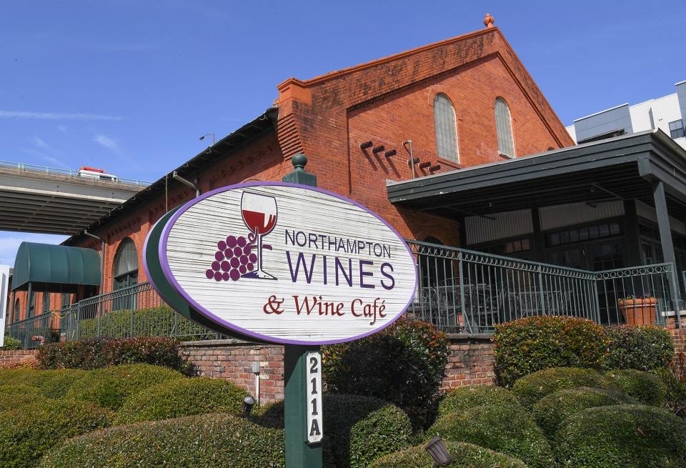 Northhampton Wines and Wine Cafe on 211 East Broad Street in downtown Greenville, S.C.