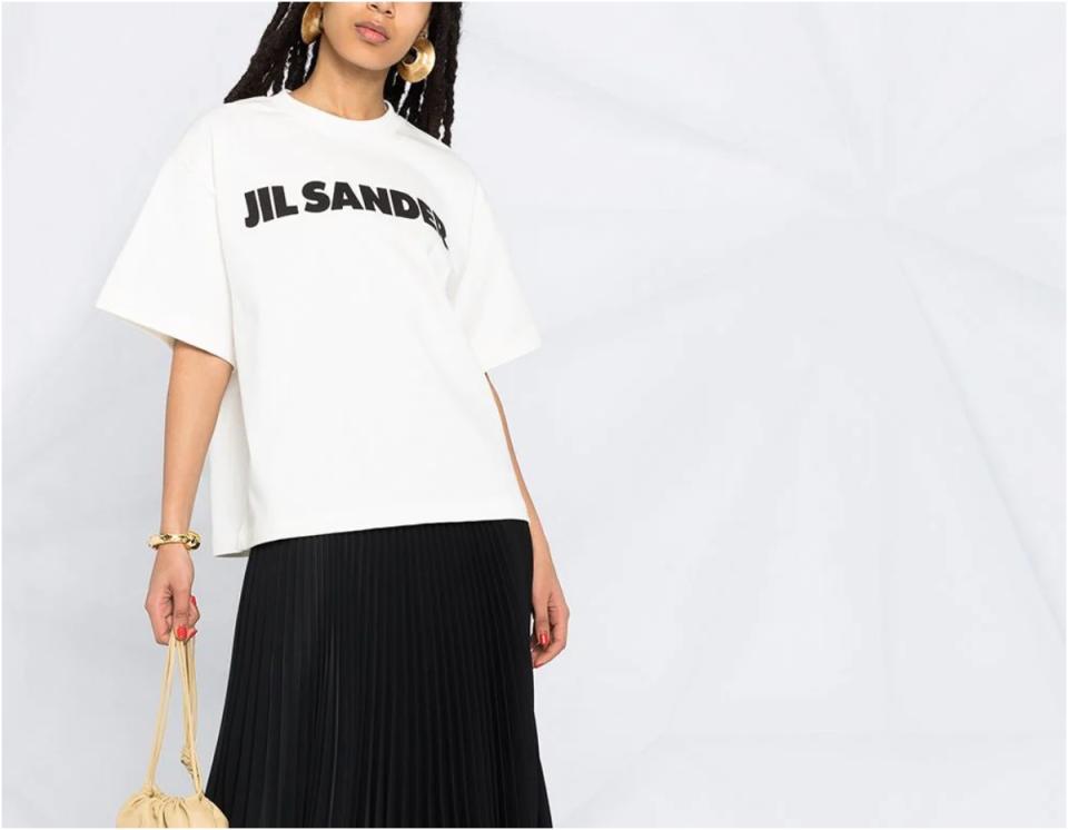 Jil Sander logo-print cotton T-shirt