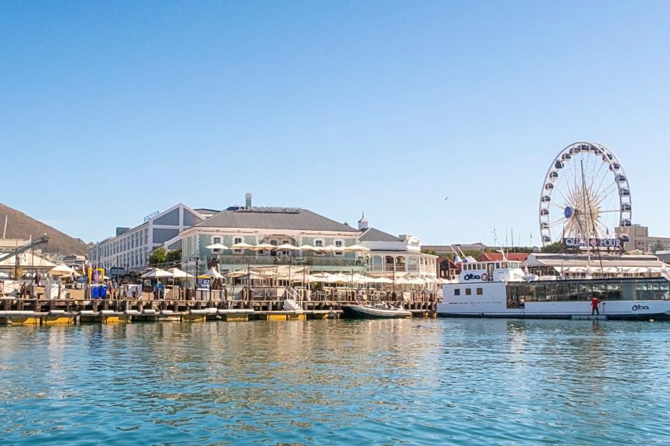 harbor of Cape Town, South Africa