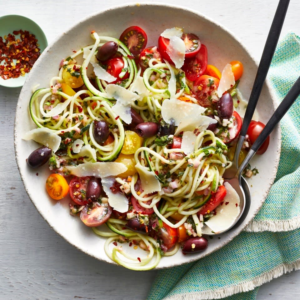 Zucchini Noodle "Pasta" Salad