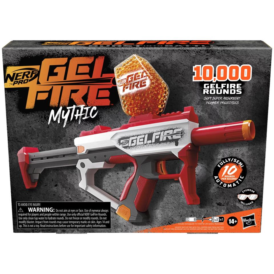 best nerf guns pro gelfire mythic blaster