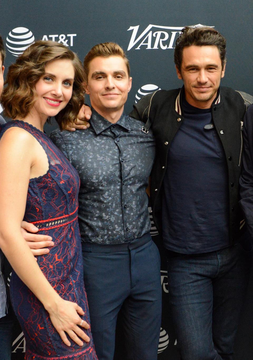 Alison Brie and James Franco