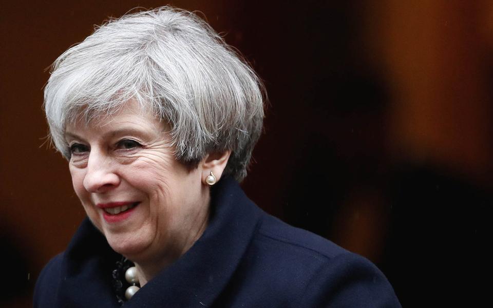 Britain's Prime Minister Theresa May leaves Downing Street in London - Credit: REUTERS/Stefan Wermuth