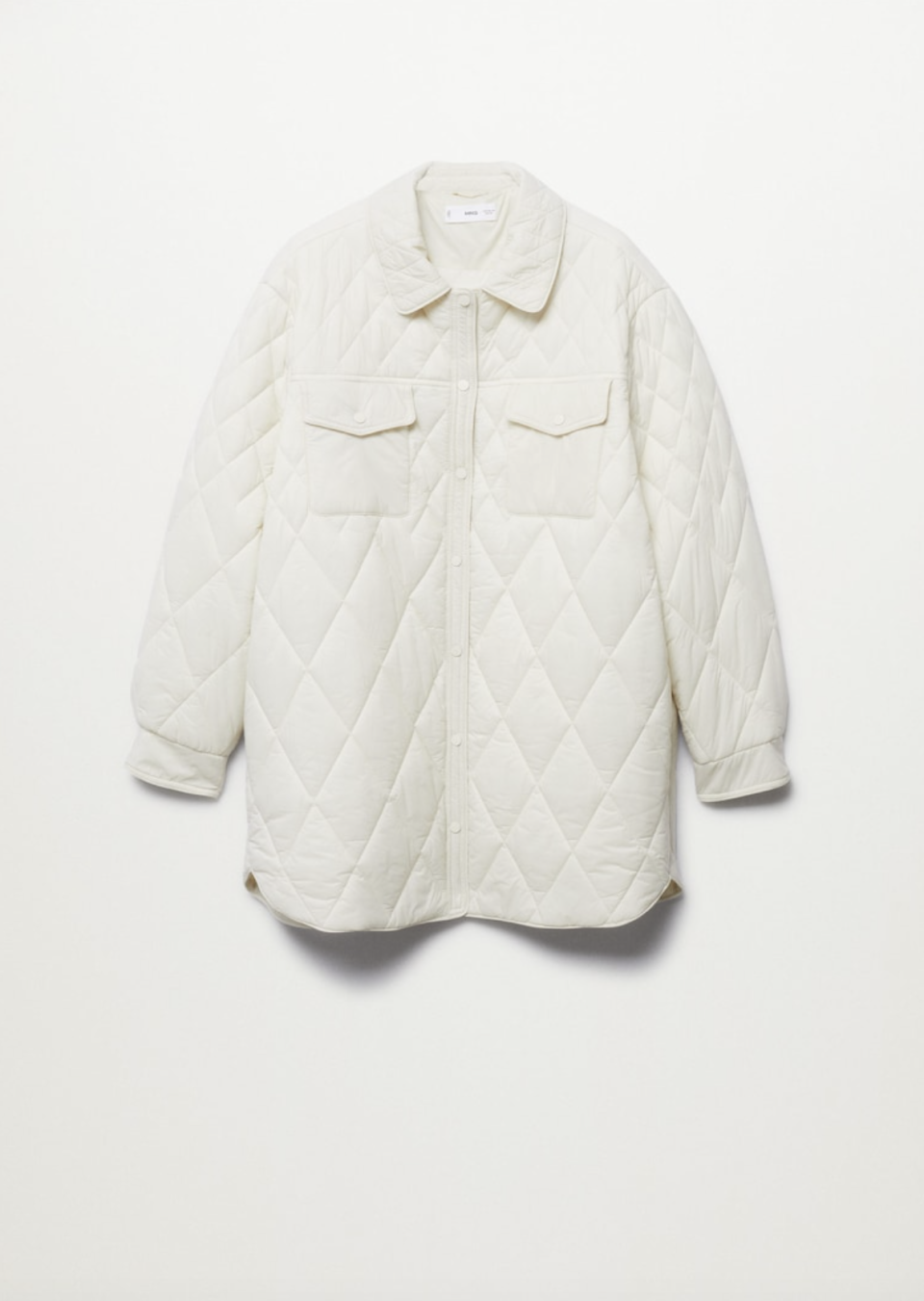 Plus Pocket Quilted Jacket