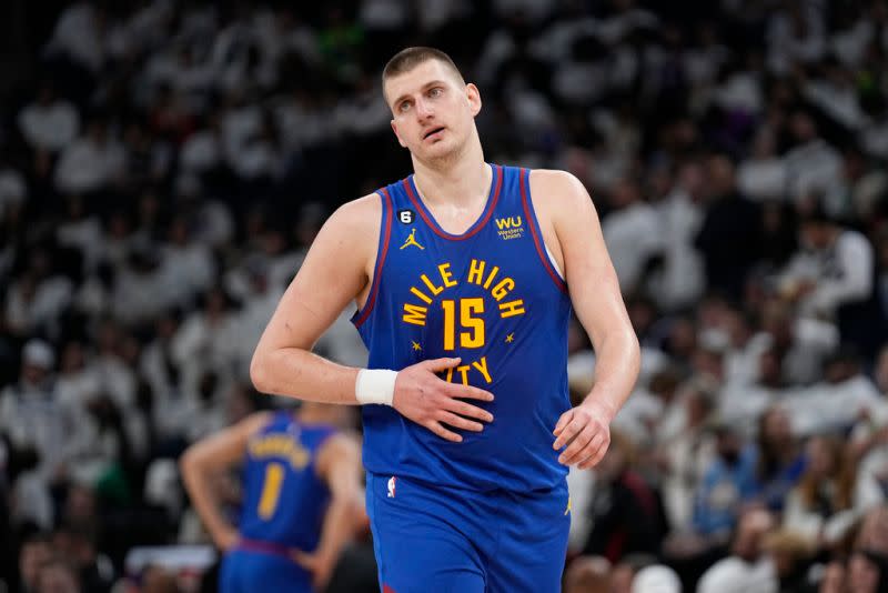 ▲金塊中鋒Nikola Jokic。（圖／美聯社／達志影像）