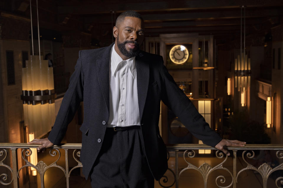 FILE - Colman Domingo poses for a portrait to promote the film "Sing Sing" during the Toronto International Film Festival, Sunday, Sept. 10, 2023, in Toronto. (Photo by Joel C Ryan/Invision/AP, File)