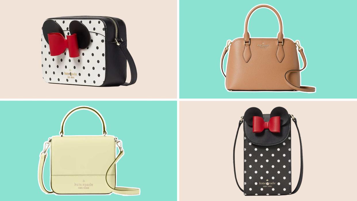 Kate Spade Surprise has an extra 20% off the Minnie Mouse collection today and up to 75% off everything else.