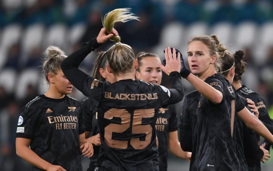 Vivianne Miedema earns injury-hit Arsenal crucial point against Juventus - GETTY IMAGES