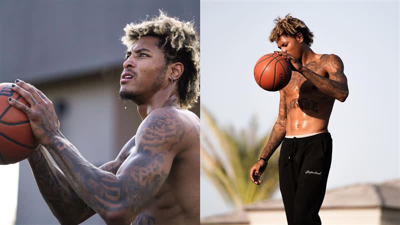 太陽射手Kelly Oubre Jr.球技好又長相帥氣，IG上許多私照都有模特等級。（圖／翻攝自Oubre IG）