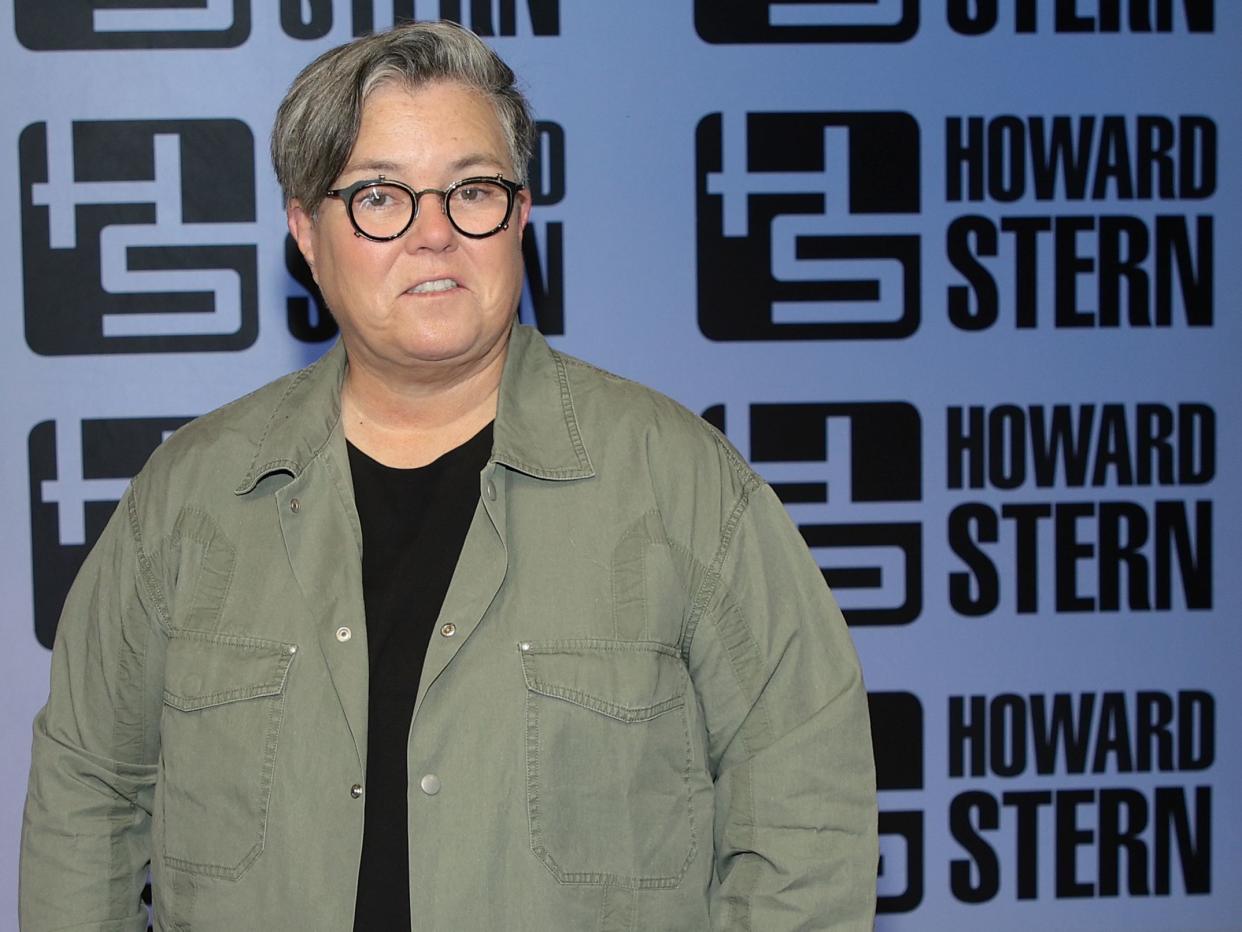 Rosie O'Donnell visits SiriusXM's "The Howard Stern Show" at SiriusXM Studio on September 12, 2022 in New York City.