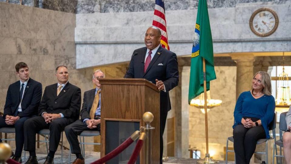 Semi Bird, a Richland COP candidate, was one of the first to throw his name into the race for Washington state governor.