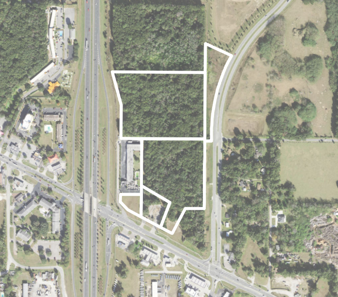 UF Health has received preliminary approval to build a new complex on 28 acres on the east side of Interstate 75, north of U.S. 27. [Ocala Planning Department document]