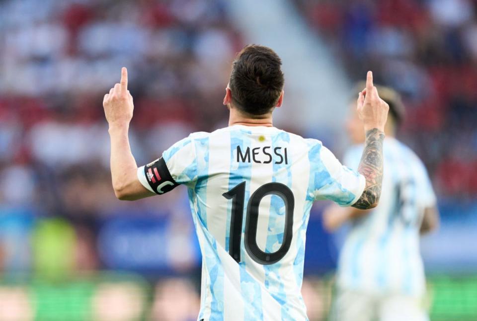Messi has confirmed that the 2022 World Cup will be his last (Getty)