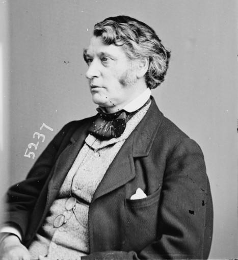 Charles Sumner, pictured in 1870, would become known as one of the Senate's most ardent opponents of slavery.