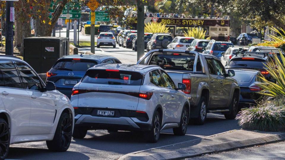 SYDNEY TRAFFIC CHAOS