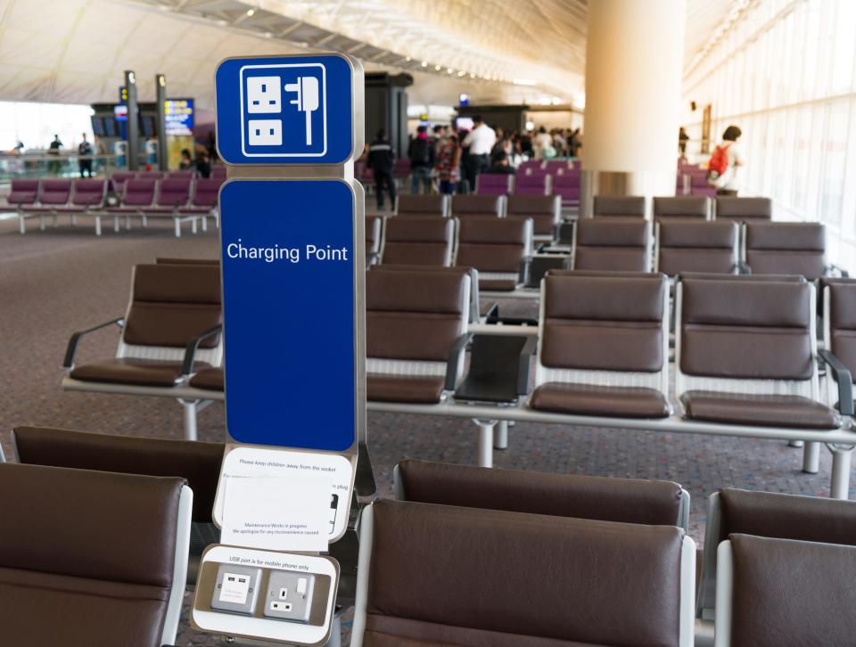 Public charging stations at places like airports and coffee shops are handy but they also put your data at risk.