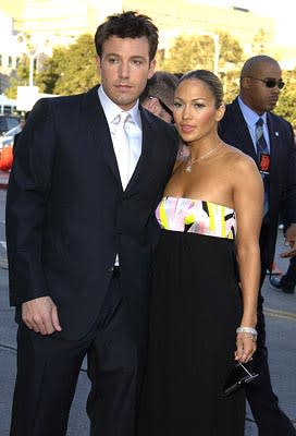 Ben Affleck and Jennifer Lopez at the LA premiere of 20th Century Fox's Daredevil