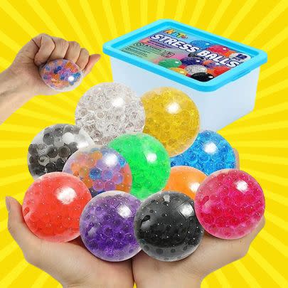 Squishy sensory fidget balls