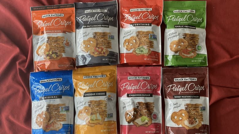 Pretzel Crisps collection