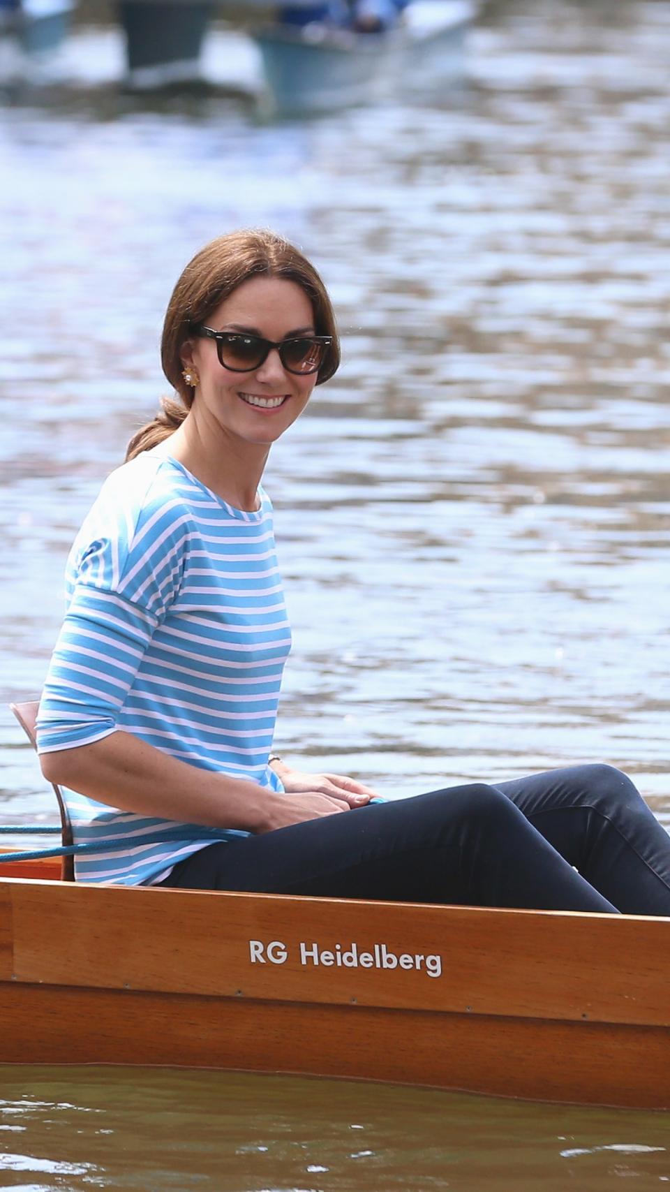 Kate Middleton's sailing attire