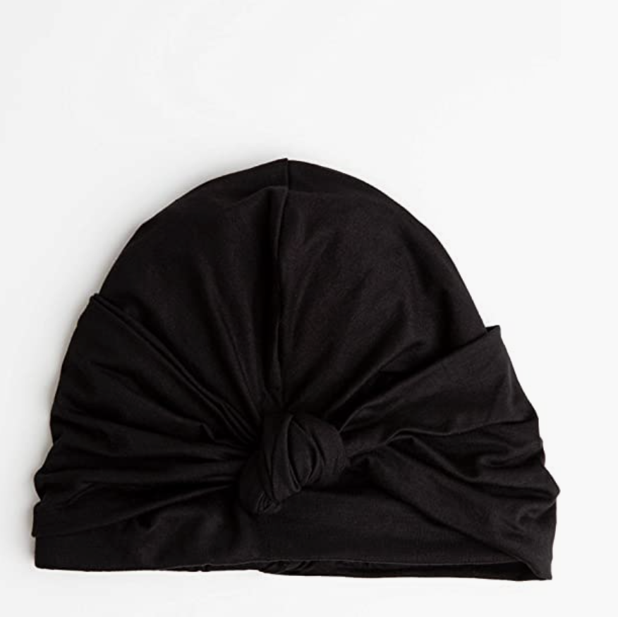 9) Adjustable Satin-Lined Knot Turban