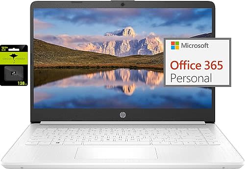 HP Newest 14" Ultral Light Laptop for Students and Business, Intel Quad-Core N4120, 8GB RAM, 19…