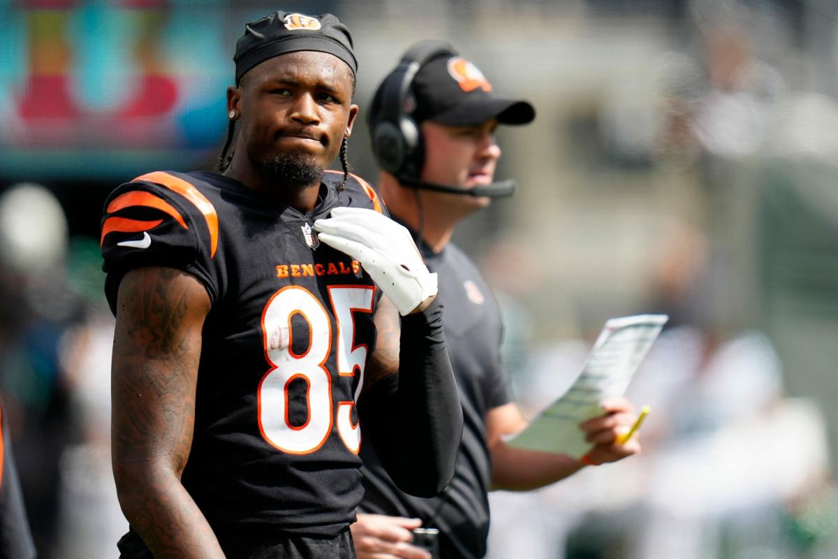 Tee Higgins trade rumors are 'ridiculous,' Bengals' Duke Tobin says