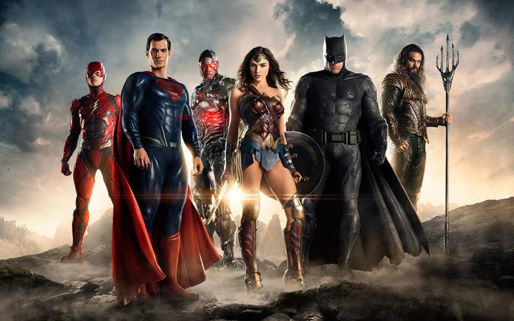 The heroes of the ‘Justice League’ assemble (Photo: Warner Bros.)