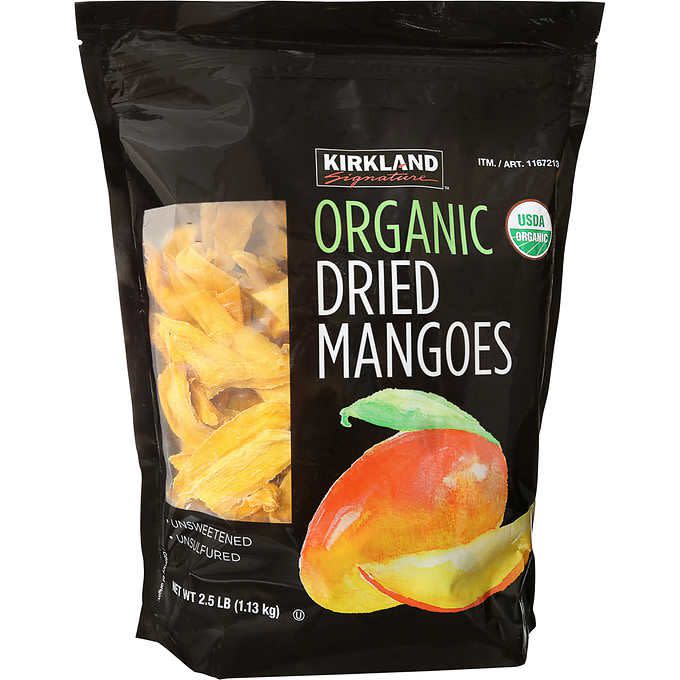 Kirkland Signature Organic Dried Mangoes