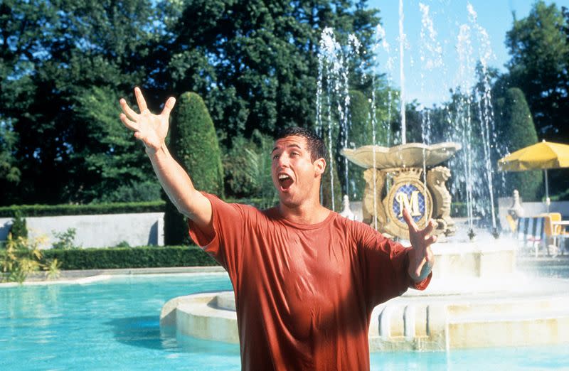 <p> <strong>Quote</strong>: "Stop looking at me, swan." </p> <p> Adam Sandler's man-child character is taking a bath when he yells the famous line at the waterfoul-shaped faucet in his childish voice—and now every time you see anything swan-like, you do too. </p>