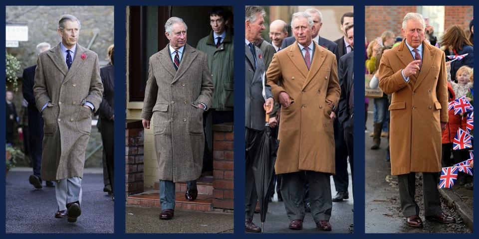 Prince Charles Has Been Consistently Wearing Two Coats Since the '80s