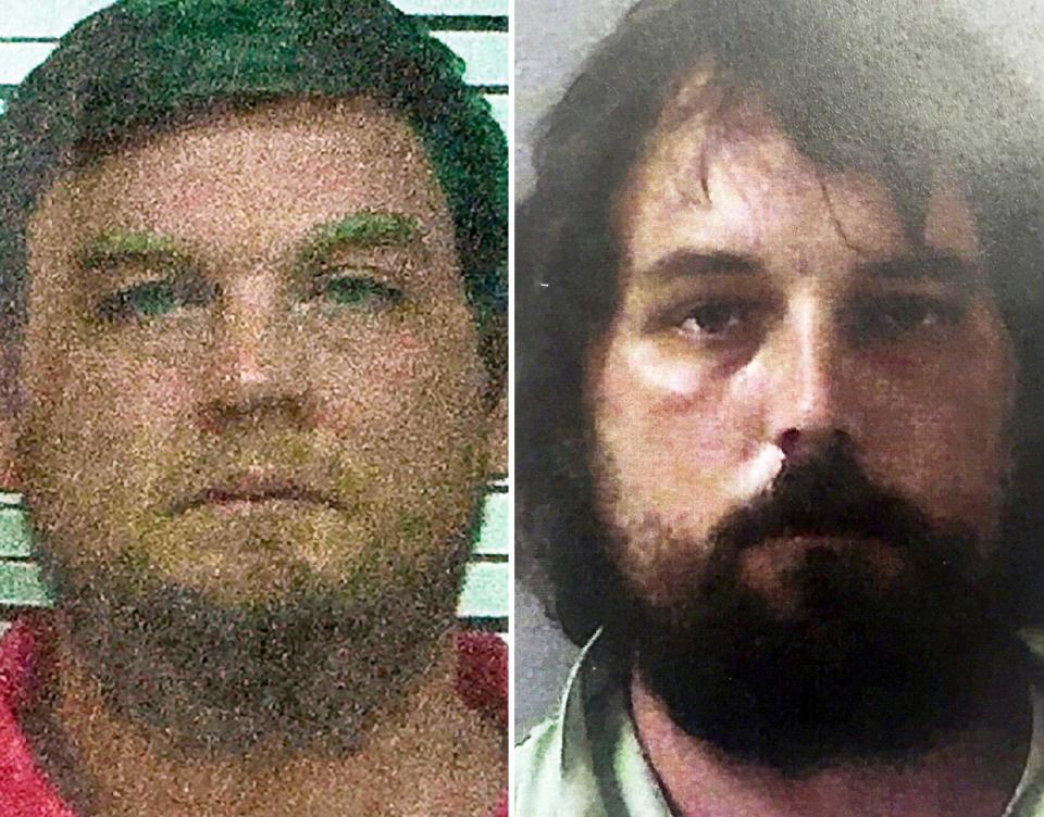 Bo Dukes, left, and Ryan Duke. / Credit: AP/Georgia Bureau of Information