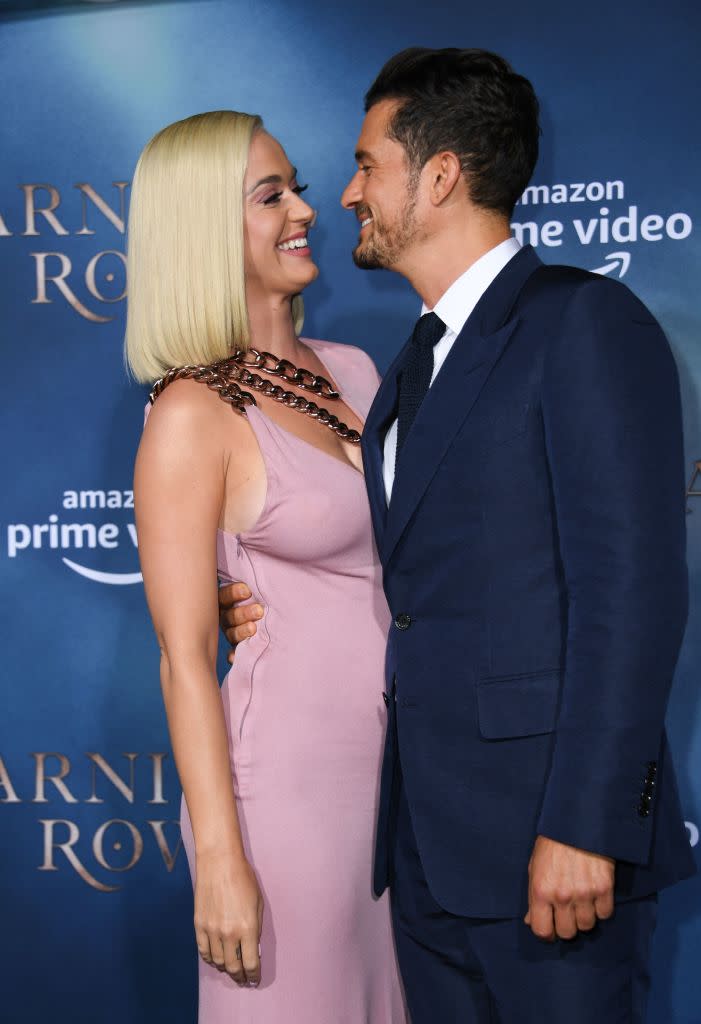 Katy Perry and Orlando Bloom are engaged. (Photo: VALERIE MACON/AFP via Getty Images)
