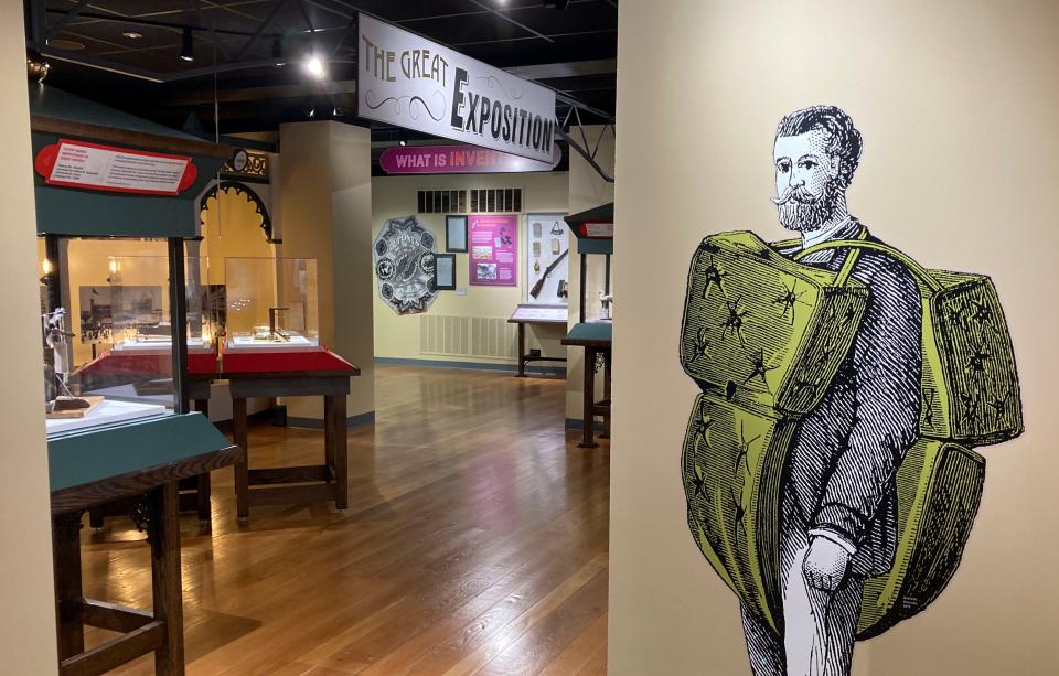 The Hagley Museum's exhibit "Nation of Inventors," is seen Tuesday, Dec. 6, 2022. Jeopardy! will give the collection prime time exposure in the category "World of Patent Models" in Thursday's broadcast.