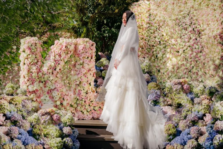 Singaporean socialite Kim Lim held her wedding solemnisation on 22 Feb 2022. (Photo: Kim Lim)