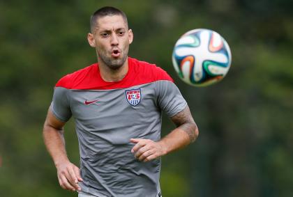 Captain America, Clint Dempsey, will play a vital role against Ghana. (Kevin C. Cox/Getty Images)