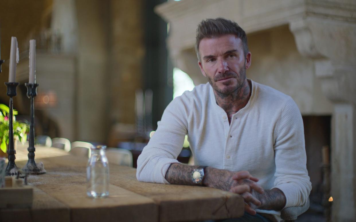 David Beckham is as dedicated to cleaning his ovens as he was to mastering the free kick