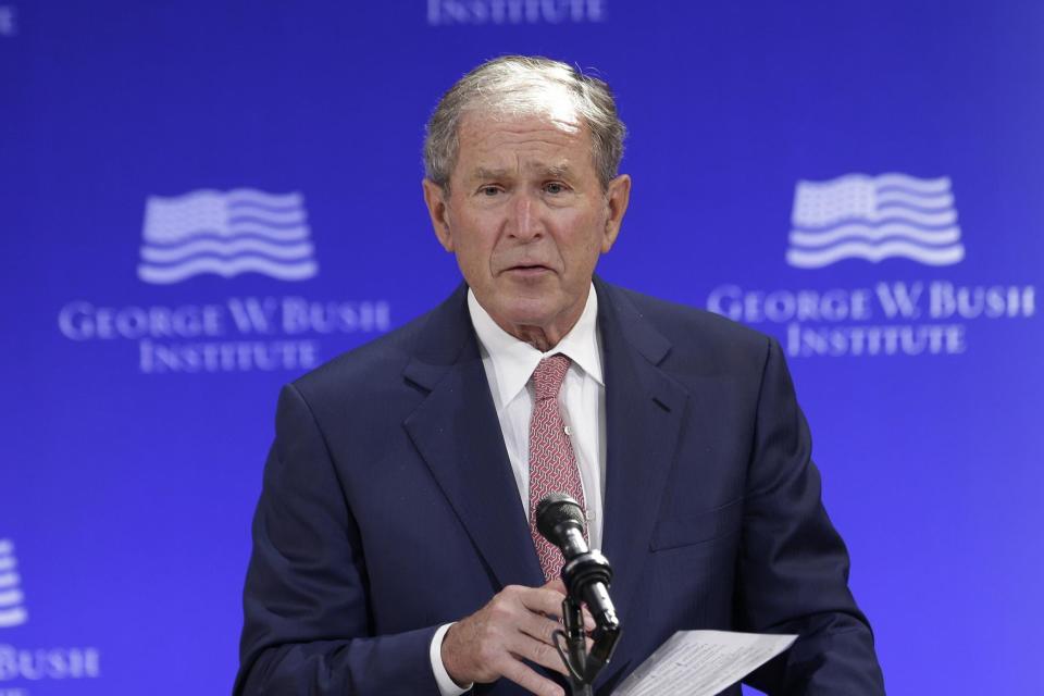 Former U.S. President George W. Bush (AP)