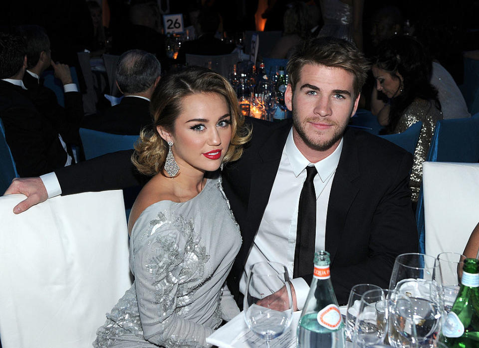 Miley Cyrus and Liam Hemsworth