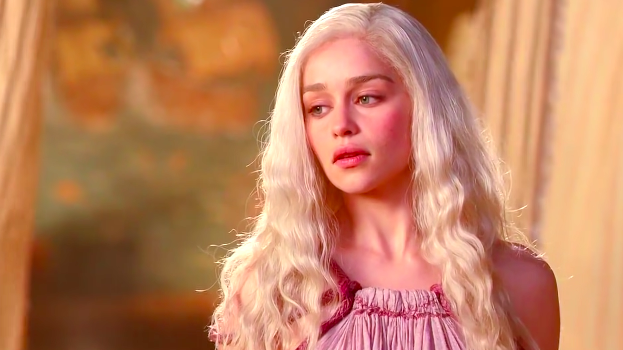 Emilia Clarke as Daenerys in "Game of Thrones"